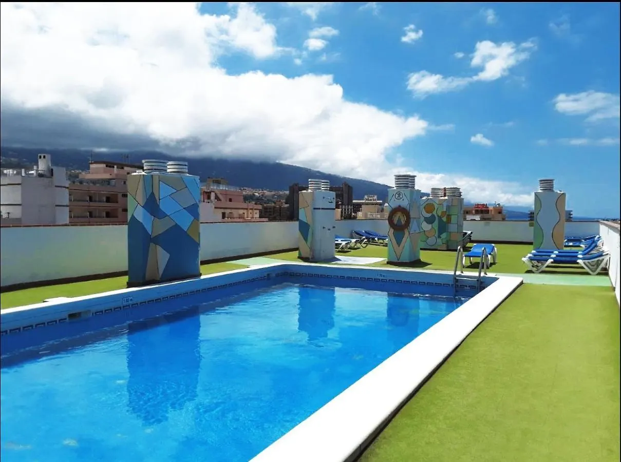 Atico Con Piscina En El Centro Puerto De La Cruz - Edificio Girasol Spain