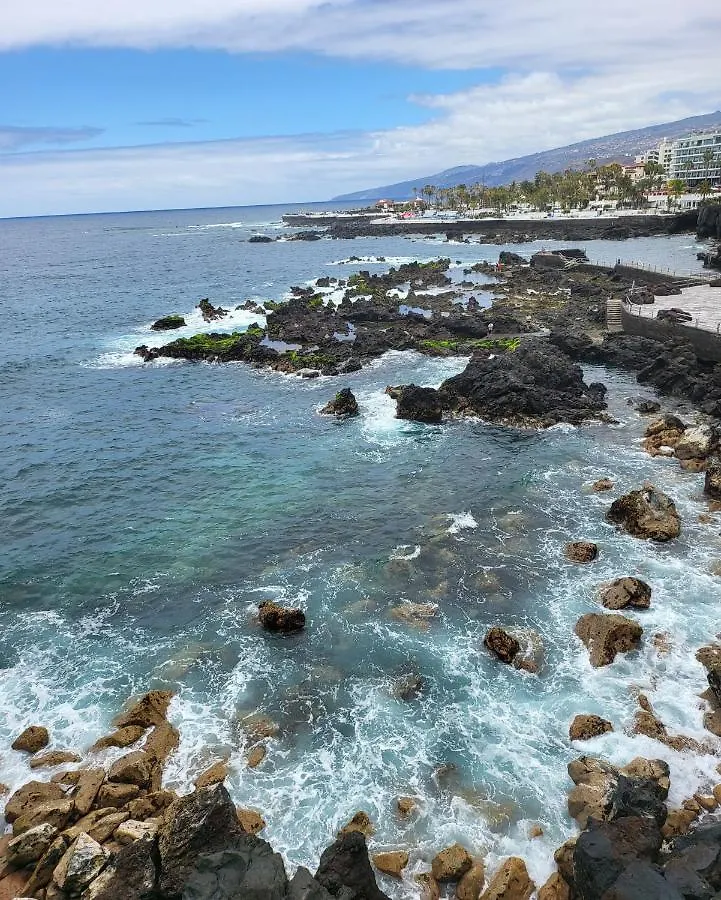 Atico Con Piscina En El Centro Puerto De La Cruz - Edificio Girasol Hiszpania